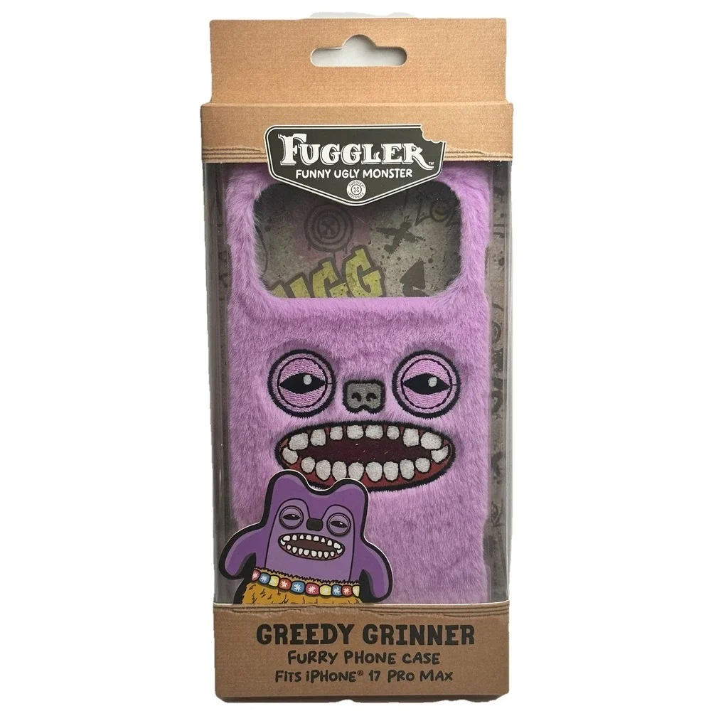 Fuggler Greedy Grinner Furry iPhone 17 Pro Max Phone Case Purple Monster